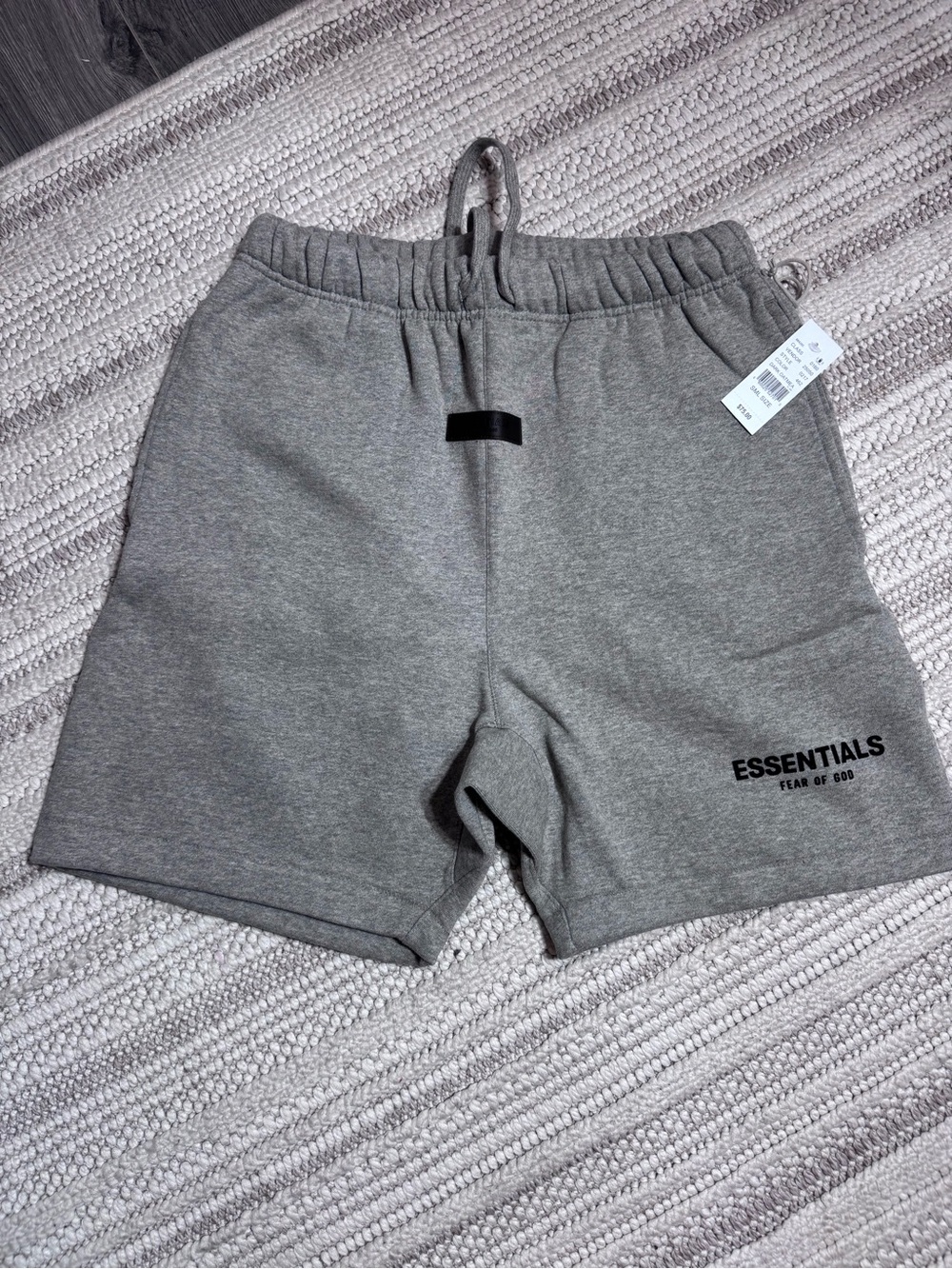 Men's Gray Sweat Shorts